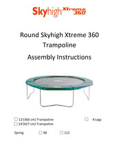 Garden Games Skyhigh Xtreme 360 Assembly Instructions Manual