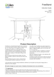 Hill-Rom FreeStand Instruction Manual