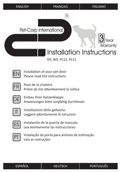 Pet-Corp D9 Installation Instructions Manual