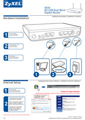 ZyXEL Communications X650 Hardware Installation