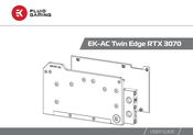 Fluid Gaming EK-AC Twin Edge RTX 3070 User Manual