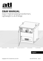 ATL Transformers ECO-RAIL T2967 O & M Manual