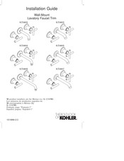 Kohler K-T14415 Installation Manual