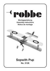 ROBBE Sopwith Pub 3126 Assembly Instructions Manual