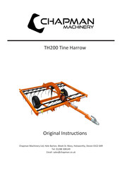 Chapman TH200 Original Instructions Manual