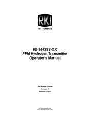 RKI 65-2443SS-1000 Operator's Manual