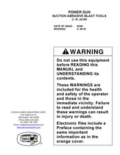 Clemco 24189 Quick Start Manual