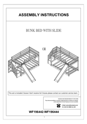 HOMEDEPOT WF196442 Assembly Instructions Manual