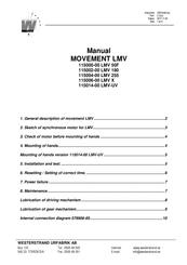 WESTERSTRAND LMV X Manual