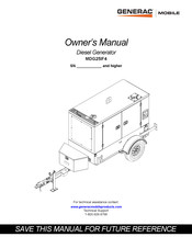 Generac Power Systems MDG25IF4 Owner's Manual