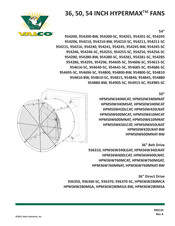 Valco baby HYPERMAX HPM36W280MCA Manual