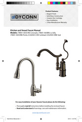 Dyconn Coronado TB001-A03CHR Manual