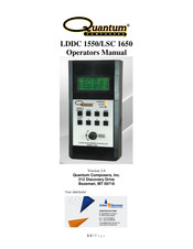 Quantum Composers LDDC 1550 Operator's Manual