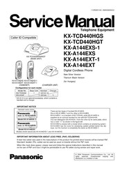 Panasonic KX-A144 Series Service Manual