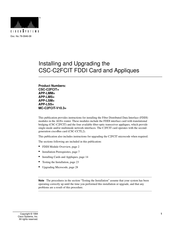 Cisco APP-LMM Installing And Upgrading