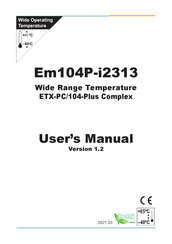 Arbor Technology Em104P-i2313 User Manual