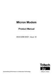 Tritech Micron Modem Product Manual