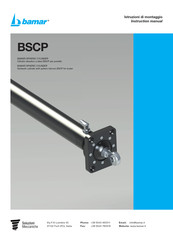 Soluzioni Meccaniche bamar BSCP Instruction Manual