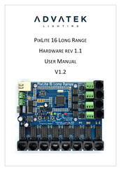 ADVATEK LIGHTING PixLite 16 Long Range User Manual