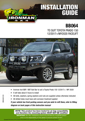 Ironman Fitness BB064 Installation Manual