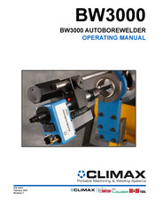 Climax AUTOBOREWELDER BW3000 Operating Manual