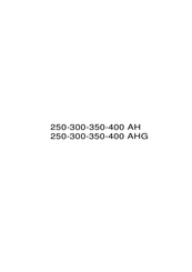 AUSA 350 AHG Manual
