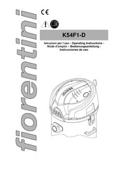 FIORENTINI K50H Operating Instructions Manual