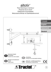 Tractel altotir 200 Operation And Maintenance Manual
