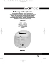 Clatronic FR 2722 Instruction Manual & Guarantee
