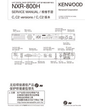 Kenwood NXR-800H Service Manual