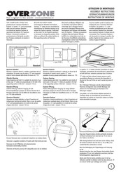 AUTOHOME OVERZONE Standard Assembly Instructions Manual
