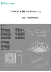 Hisense AUV-18HR4SSA1 Technical & Service Manual