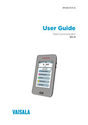 Vaisala FC-11 User Manual