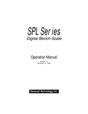 Transcell Technology SPL Series Operation Manual