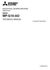 Mitsubishi Electric MP-G10-AO Technical Manual