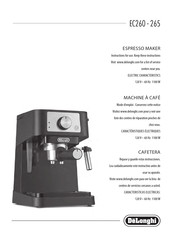 Delonghi EC260 Manuals | ManualsLib