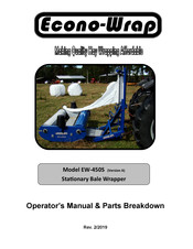 Econo-Wrap EW-450S Operator's Manual & Parts Breakdown
