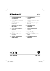 EINHELL 45.021.16 Original Operating Instructions