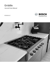 Bosch HEZ9GR41UC Use And Care Manual