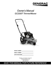 Generac Power Systems GC2200T Owner's Manual