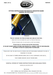 R&G RAD0253TI Fitting Instructions Manual