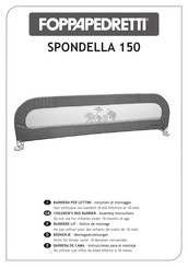 Foppapedretti SPONDELLA 150 Assembly Instructions Manual