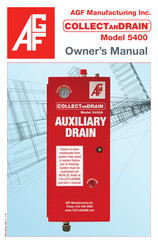 AGF COLLECTanDRAIN 5400 Owner's Manual