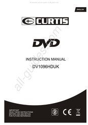 Curtis DV1096HDUK Instruction Manual