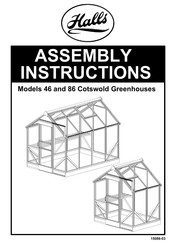 Halls Cotswold 46 Assembly Instructions Manual