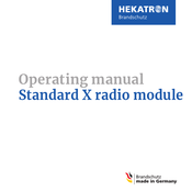 Hekatron X Operating Manual
