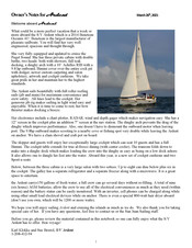 Ardent Beneteau Oceanis 41 Owners’ Notes