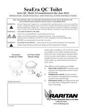 Raritan XRAR-162HF012 Operation, Maintenance, And Installation Instructions