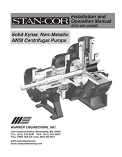 Wanner Engineering STAN-COR Installation And Operation Manual