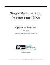 Droplet SP2-D Operator's Manual